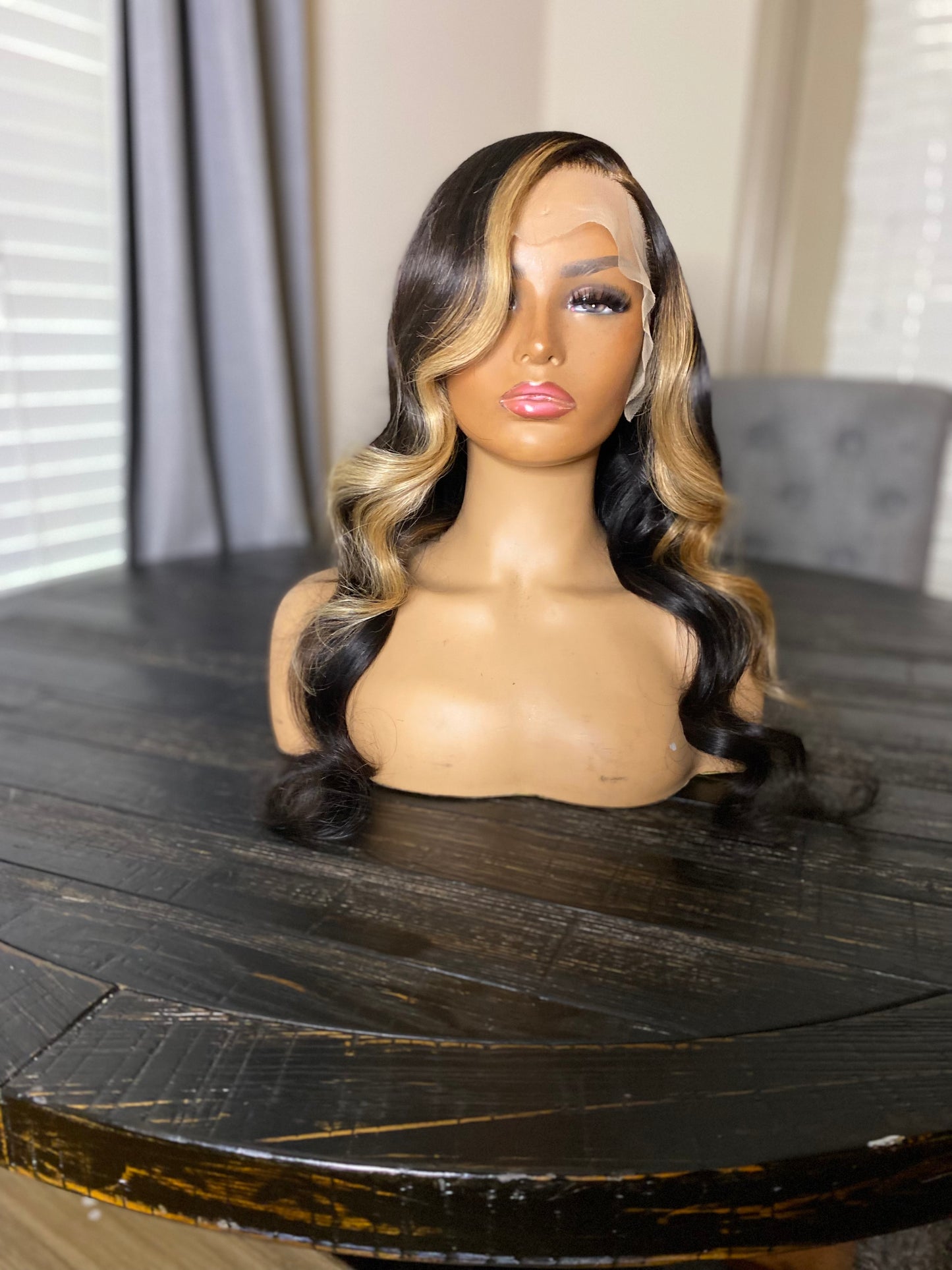 Glueless wig 24 inch 13*6 frontal