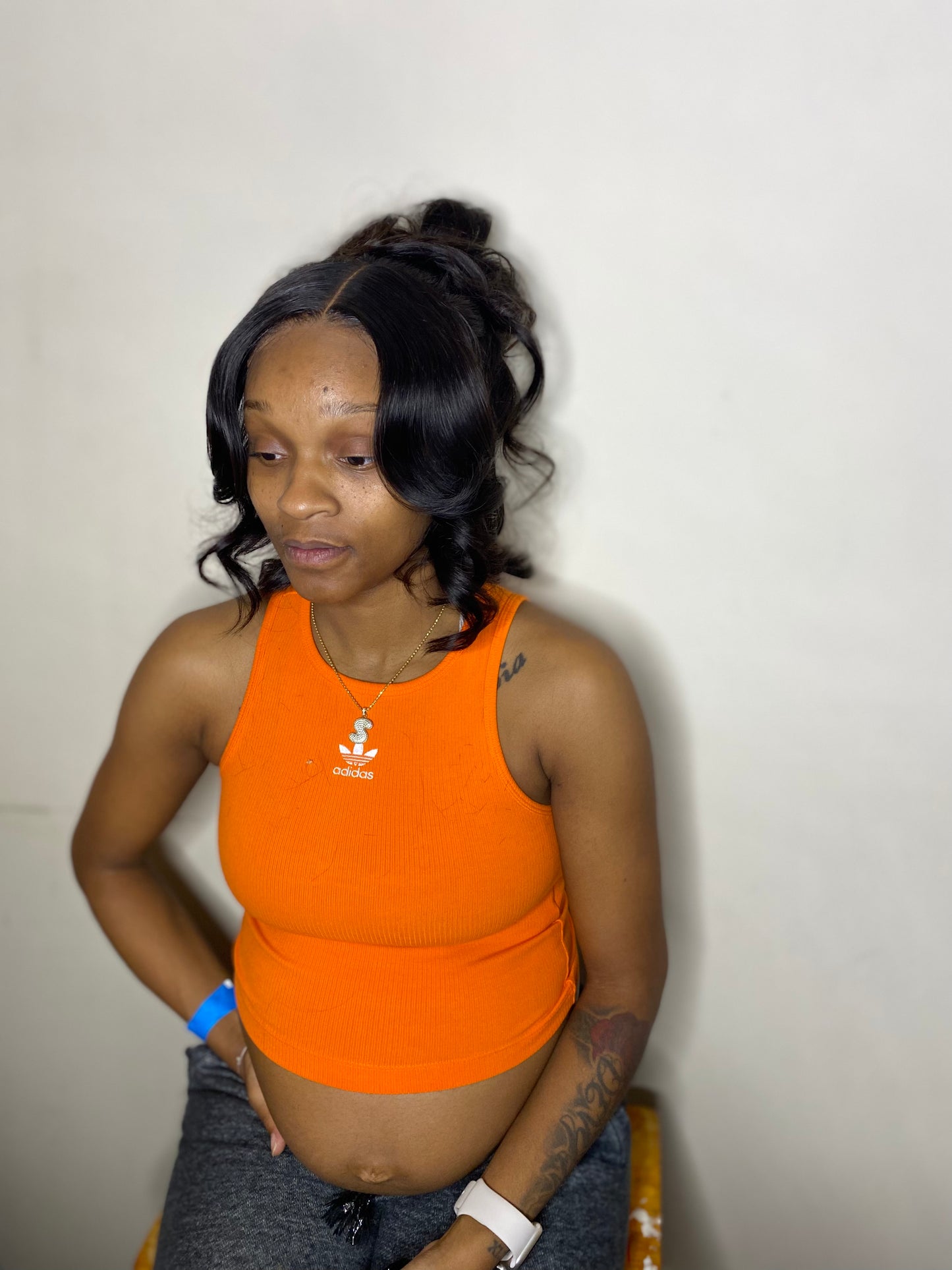 5*5 closure unit updo 22 inch