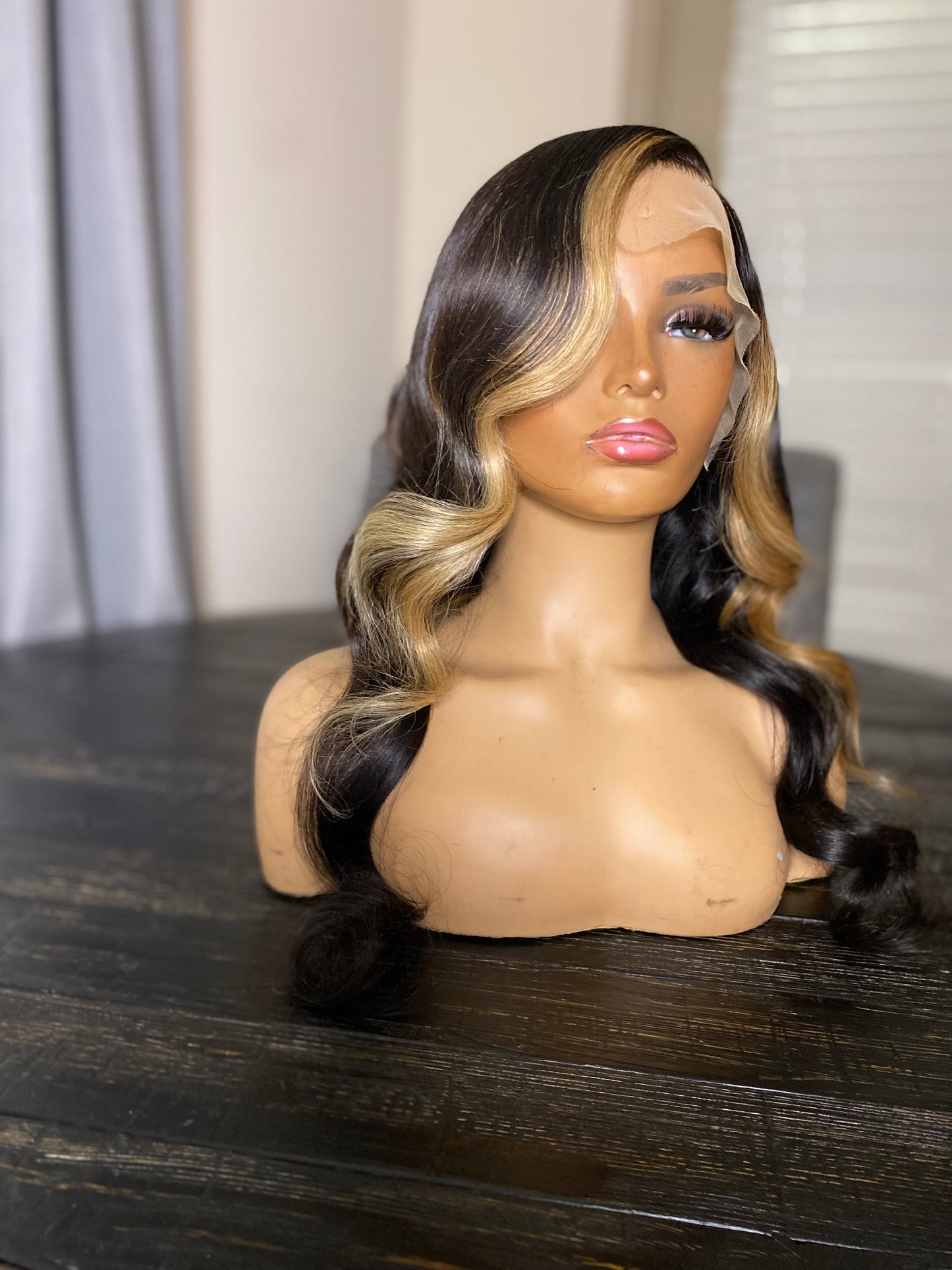 Glueless wig 24 inch 13*6 frontal