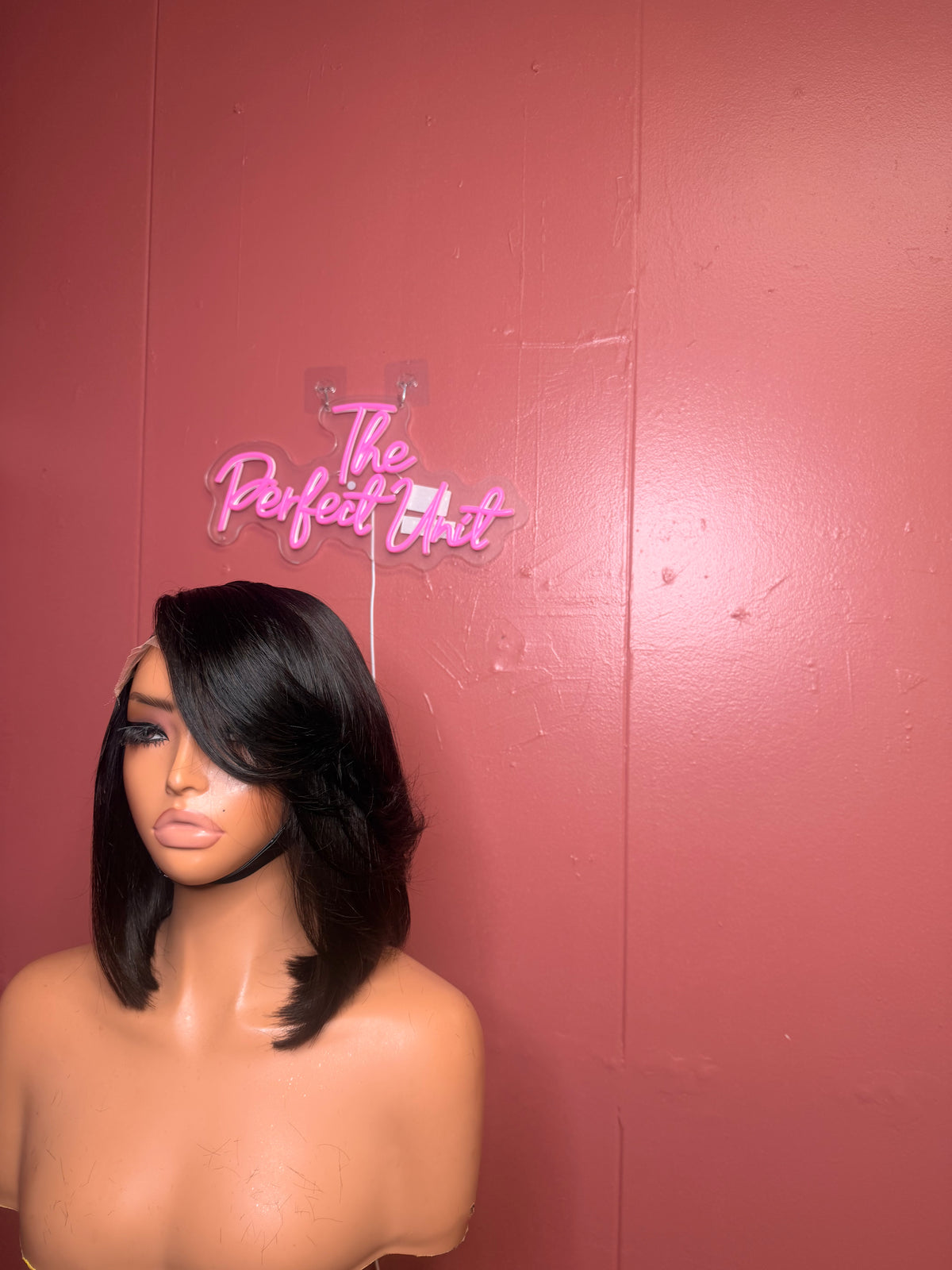 5x5 layered 12 inch Glueless wig