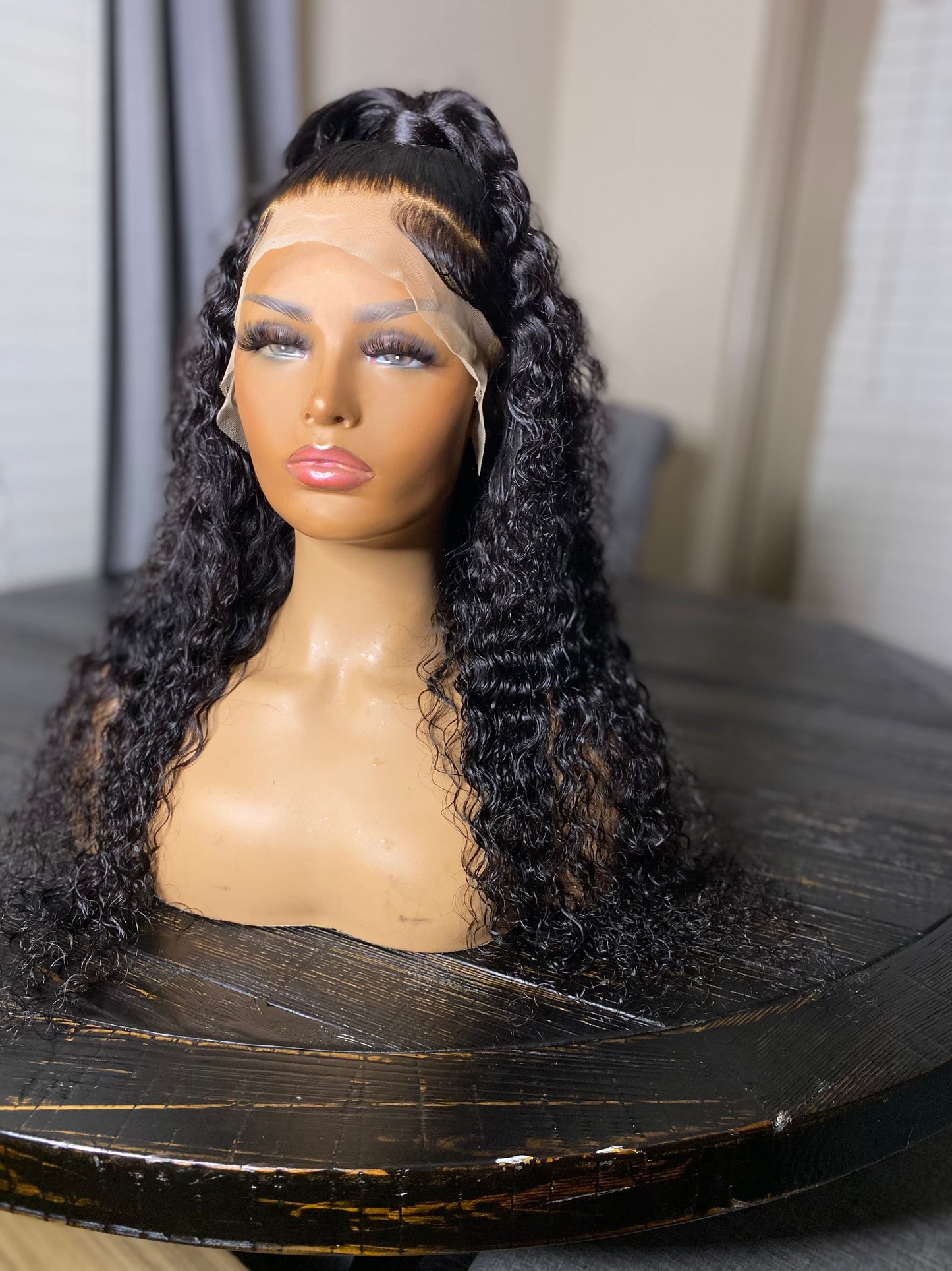 Glueless frontal wig 24 inch 13*4