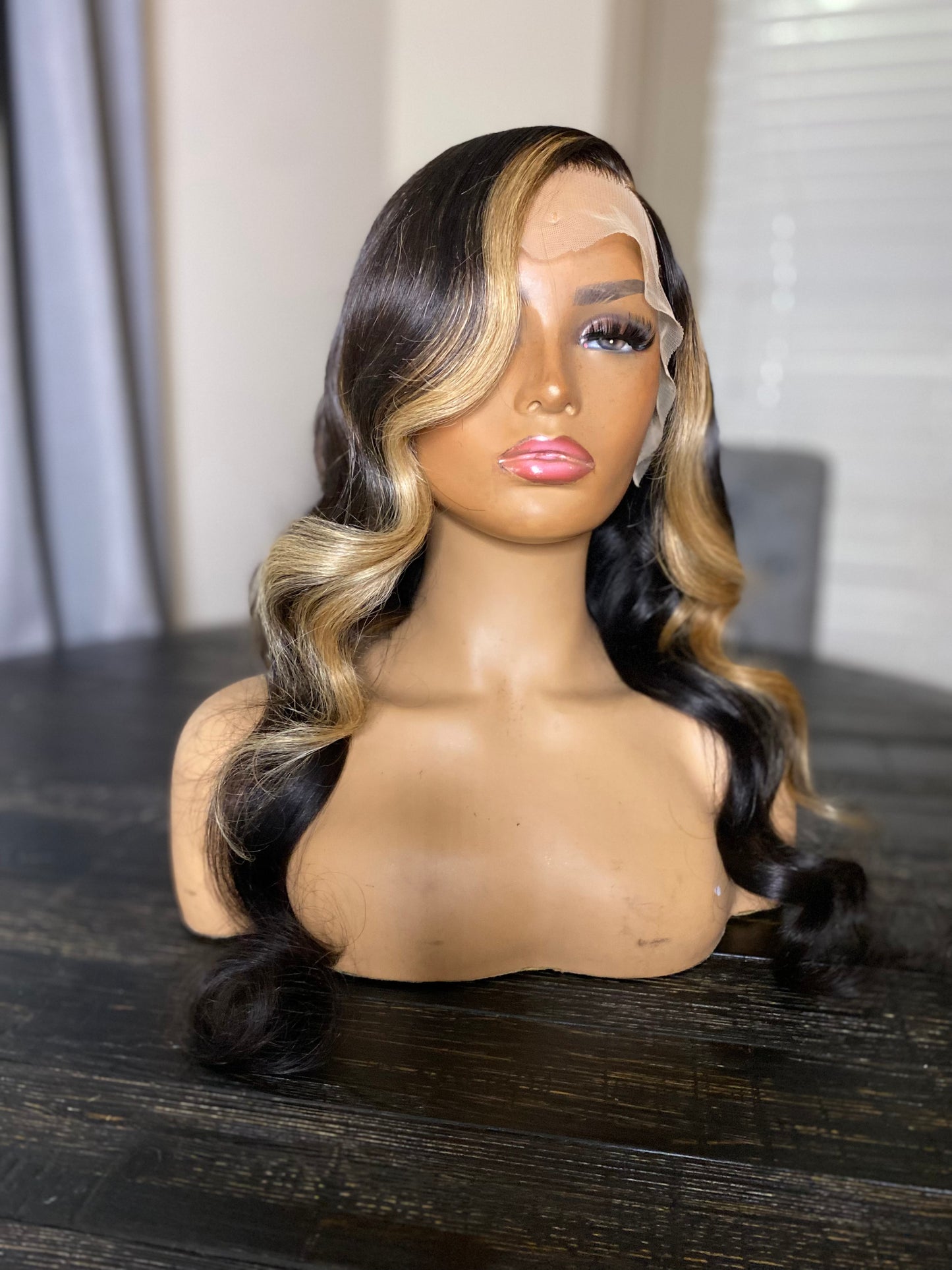 Glueless wig 24 inch 13*6 frontal