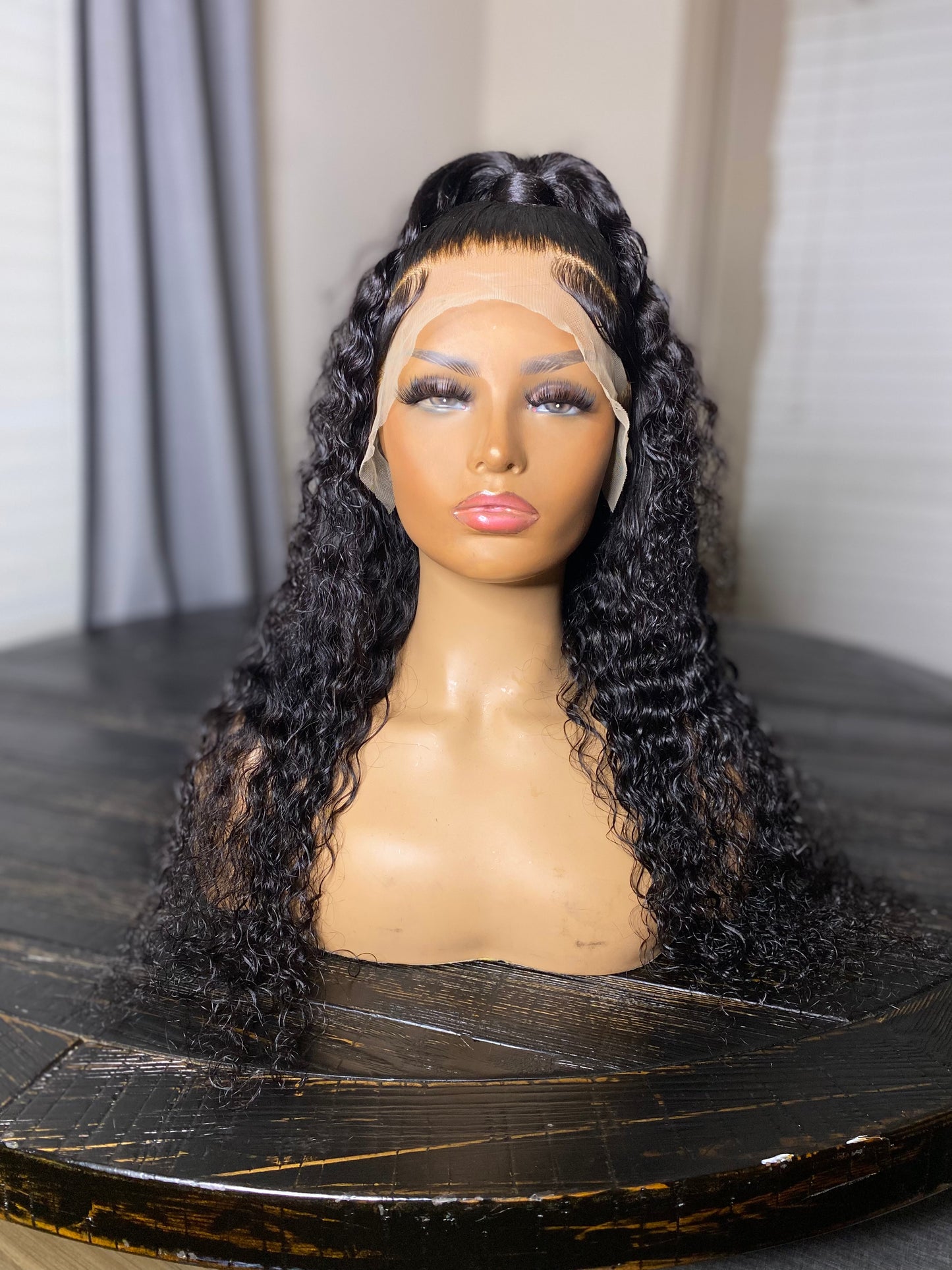 Glueless frontal wig 24 inch 13*4