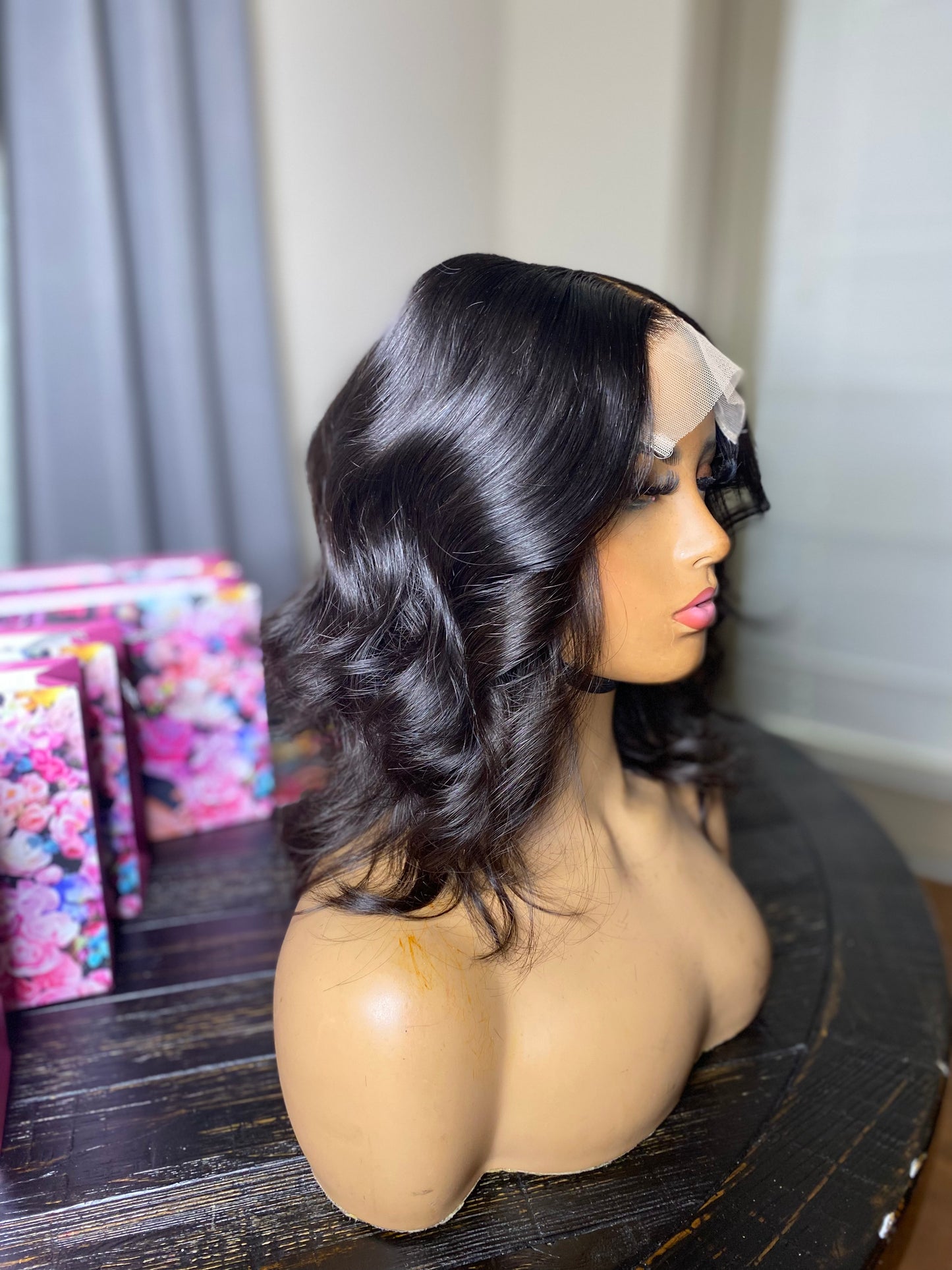 Layered unit 5*5 closure 14 inch