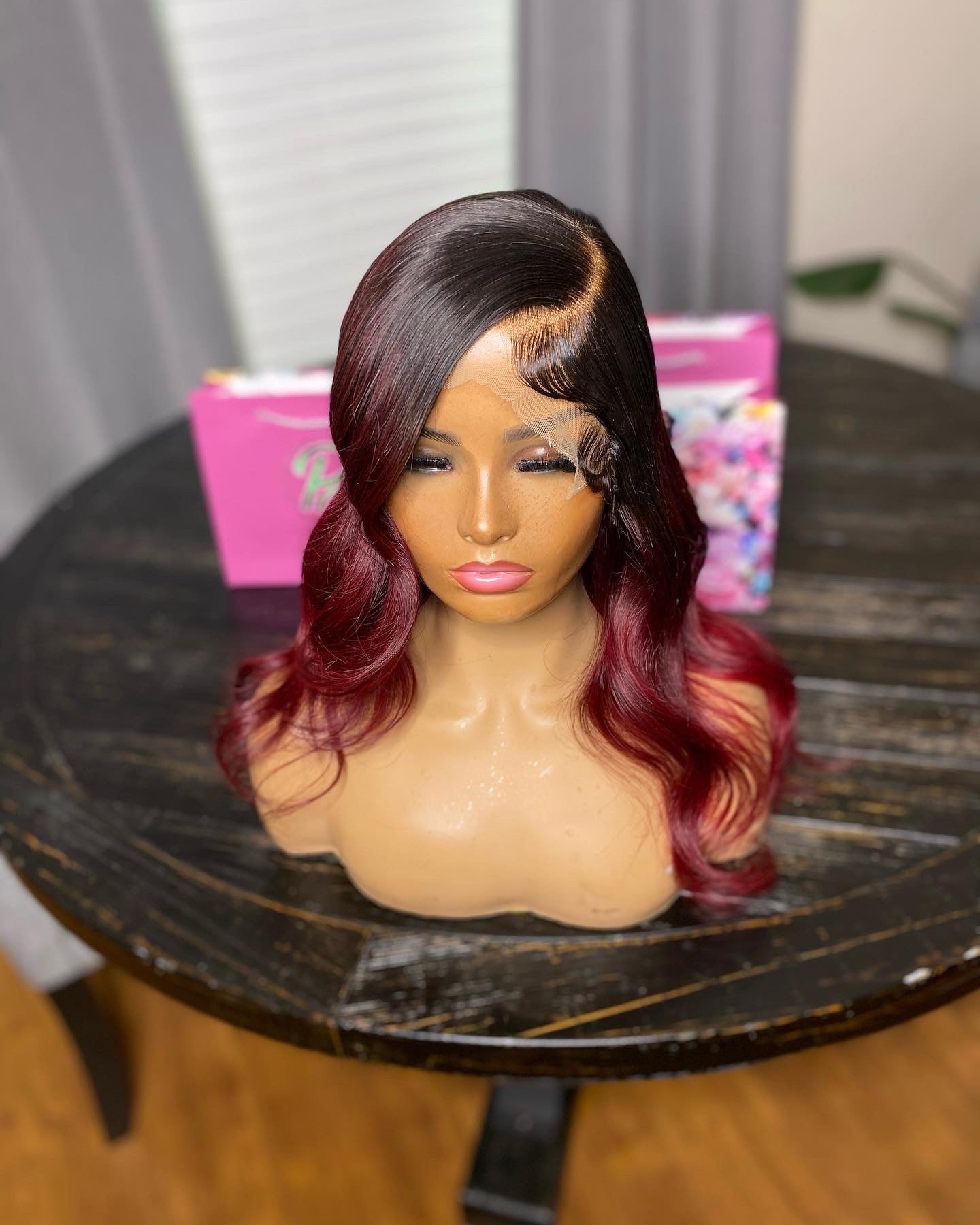 5*5 Glueless closure wig
