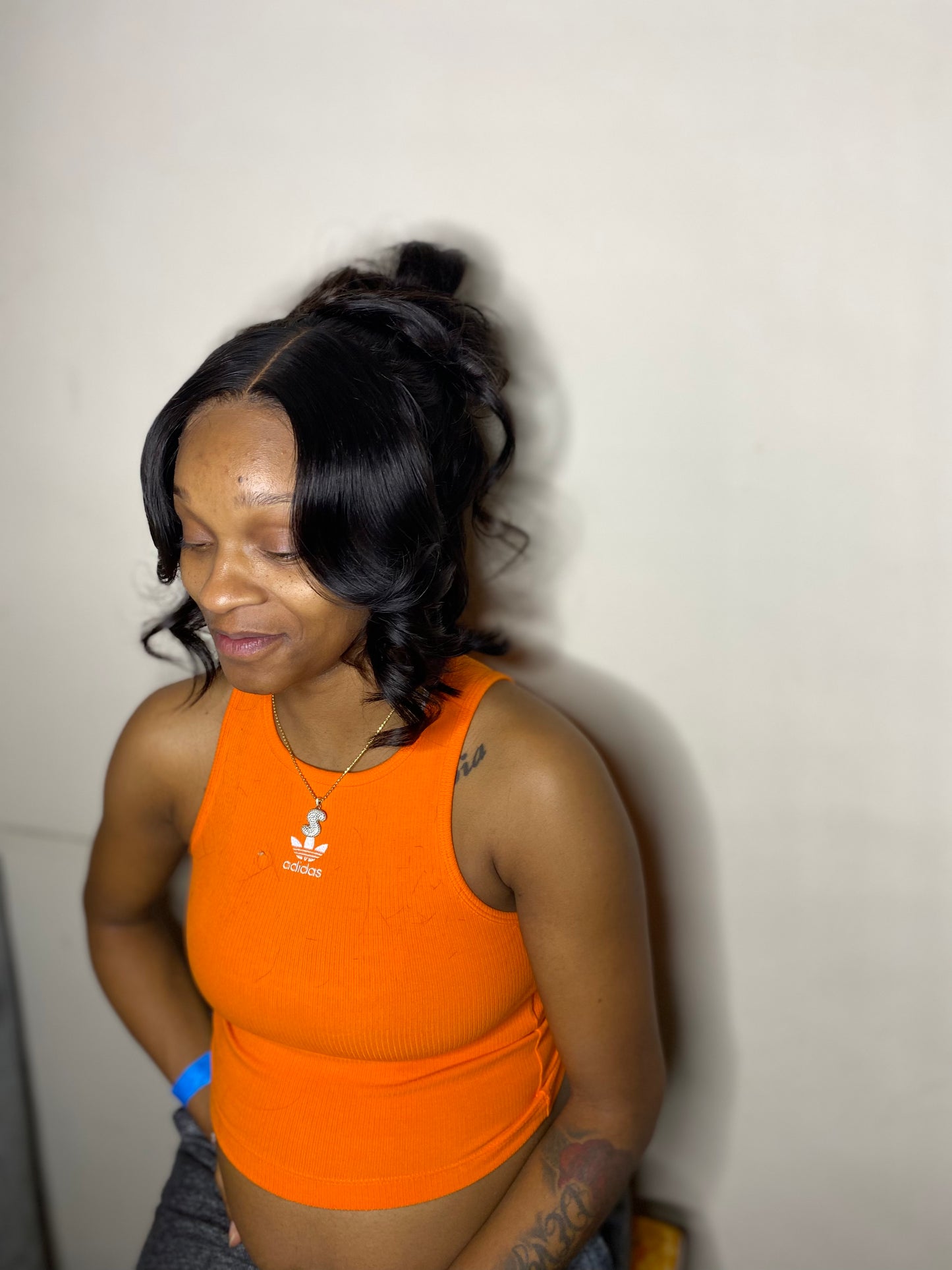5*5 closure unit updo 22 inch