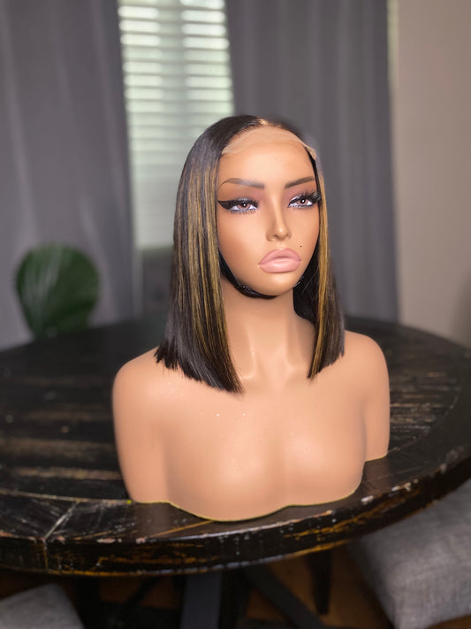 4x4 Glueless closure 12 inch