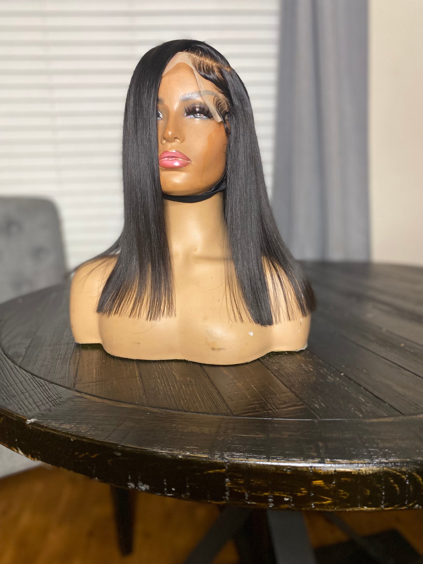 Glueless wig 14 inch 5*5 closure