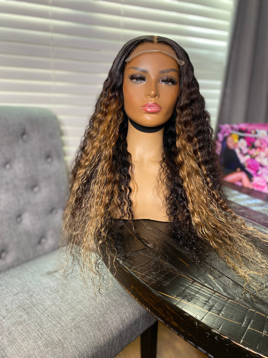 Glueless wig 24 inch 5*5 closure