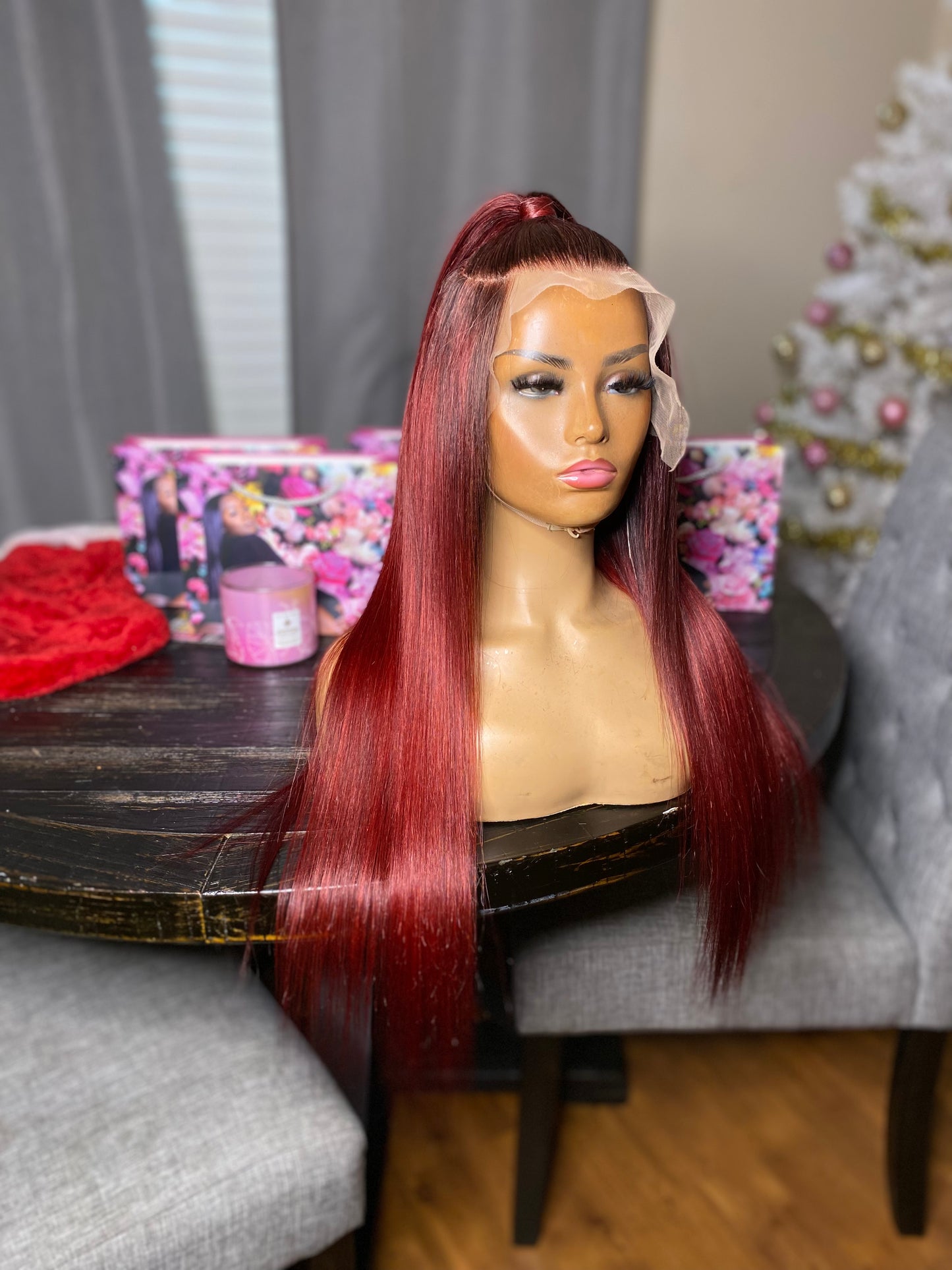 Frontal Glueless wig 22 inch